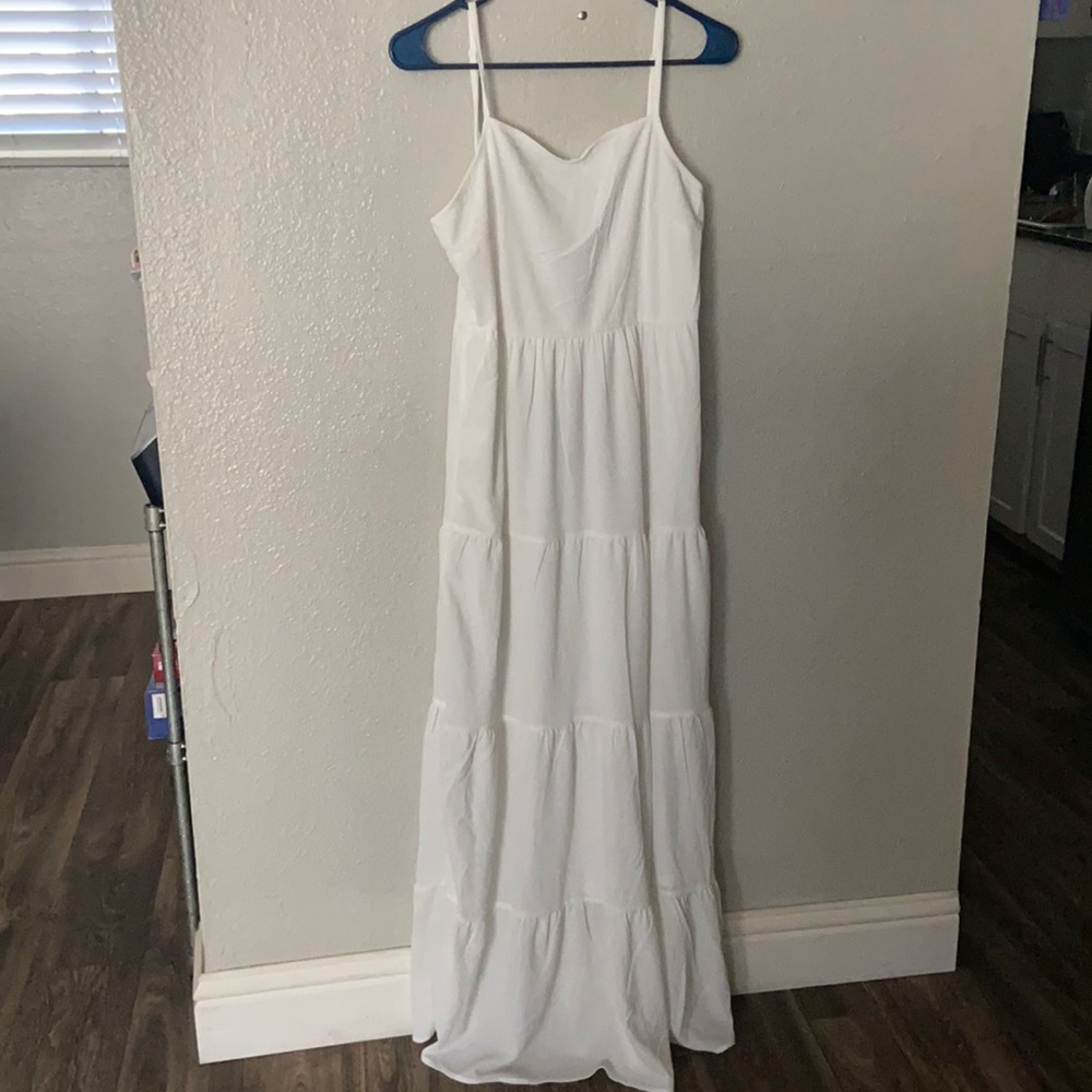 White dress